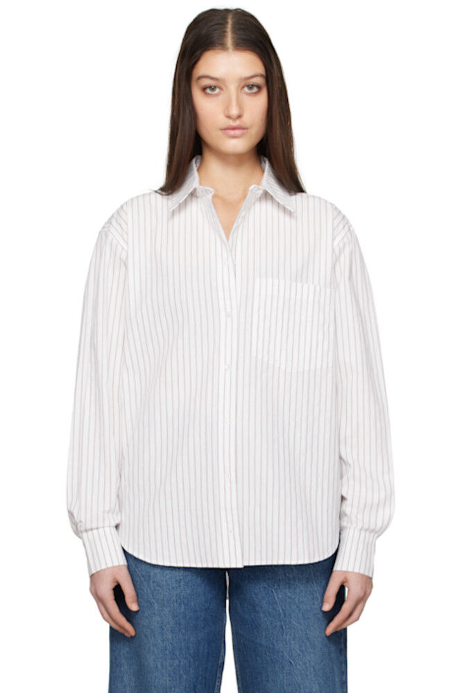 Белая рубашка Брэкстона ANINE BING
Белая рубашка Брэкстона ANINE BING