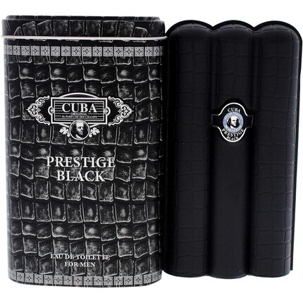 Prestige Black Cuba Eau De Toilette Spray For Him 90ml
Prestige Black Cuba Eau De Toilette Spray For Him 90ml