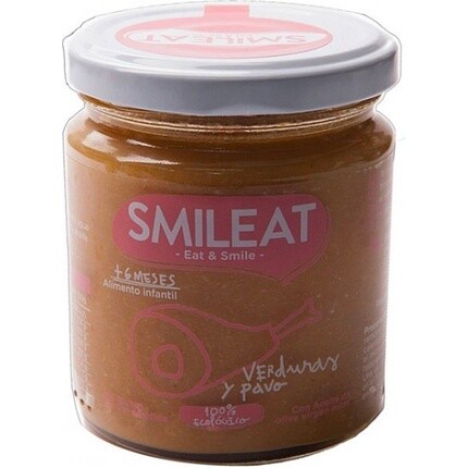 Smileat Potito Bio Pavo Con Verduras 230г
Smileat Potito Bio Pavo Con Verduras 230г