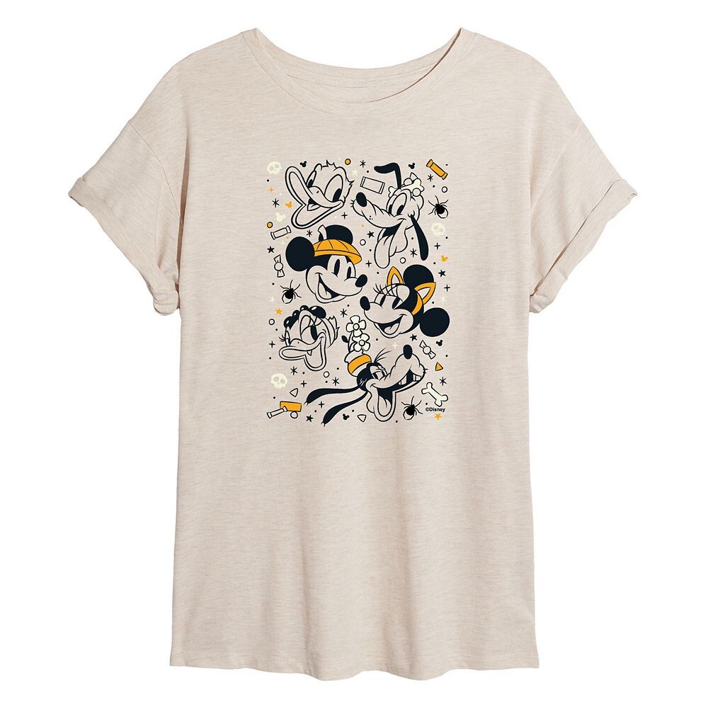 Большая футболка с коллажем «Хэллоуин» для юниоров Disney's «Микки Маус и друзья» Licensed Character, бежевый
Большая футболка с коллажем «Хэллоуин» для юниоров Disney's «Микки Маус и друзья» Licensed Character, бежевый