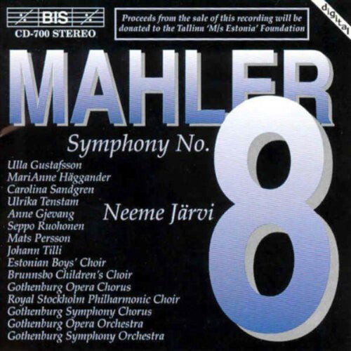 CD диск Mahler / Jarvi: Symphony 8
CD диск Mahler / Jarvi: Symphony 8