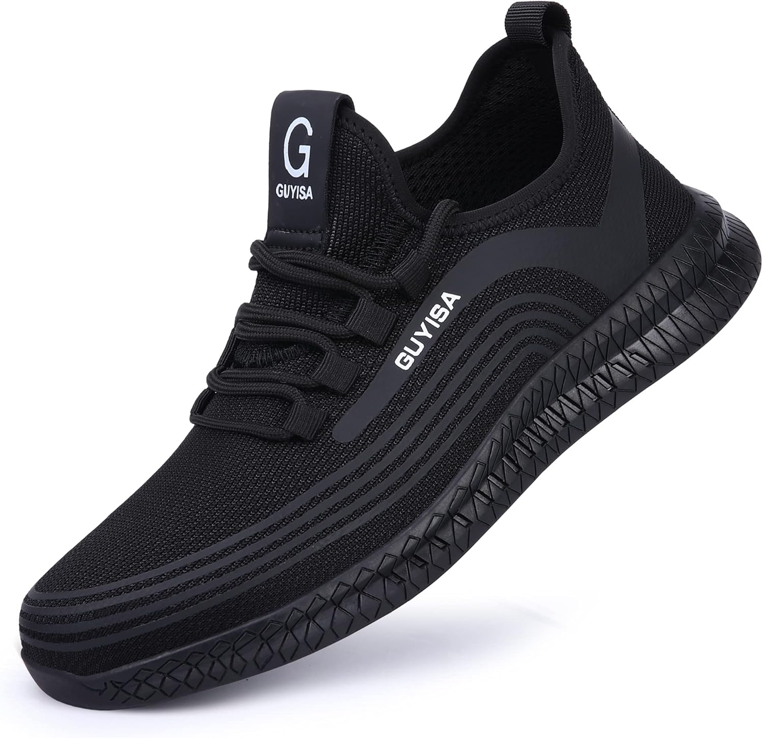 Мужские туфли со стальным носком: противоскользящие туфли, легкие и удобные с амортизированной подошвой, стальные носки, кроссовки для промышленности, производственных предприятий и складов Generic, черный
Мужские туфли со стальным носком: противоскользящие туфли, легкие и удобные с амортизированной подошвой, стальные носки, кроссовки для промышленности, производственных предприятий и складов Generic, черный