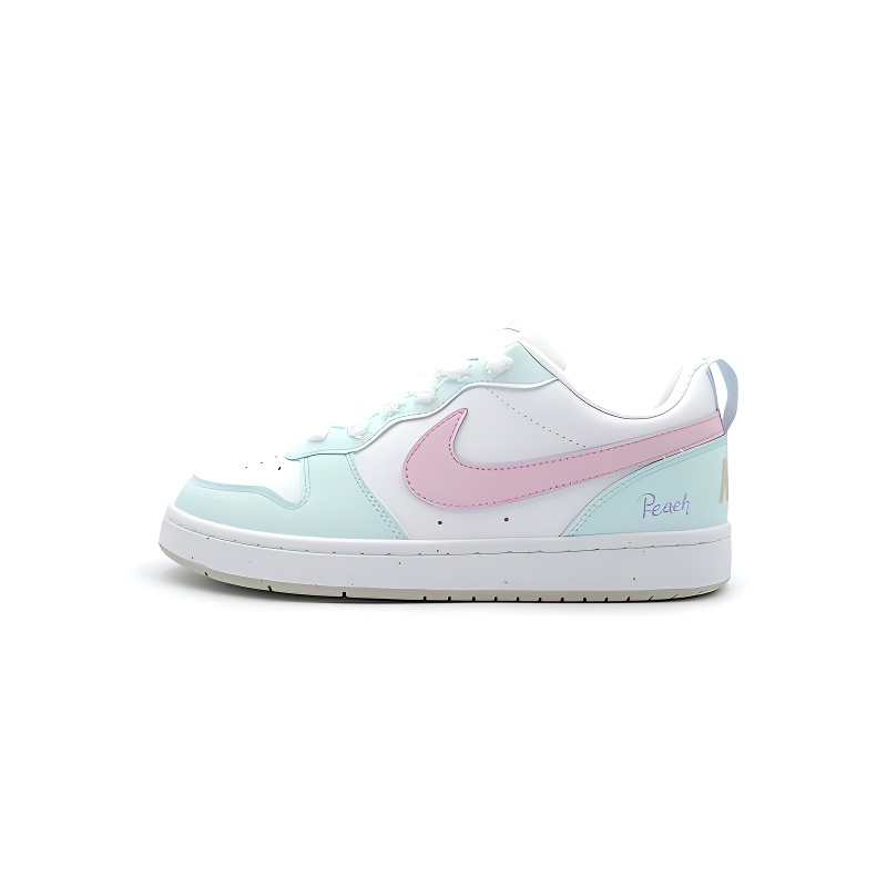 Детские, подростковые, противоскользящие, износостойкие, низкие кроссовки для скейтбординга Court Borough Nike, розовый/зеленый
Детские, подростковые, противоскользящие, износостойкие, низкие кроссовки для скейтбординга Court Borough Nike, розовый/зеленый