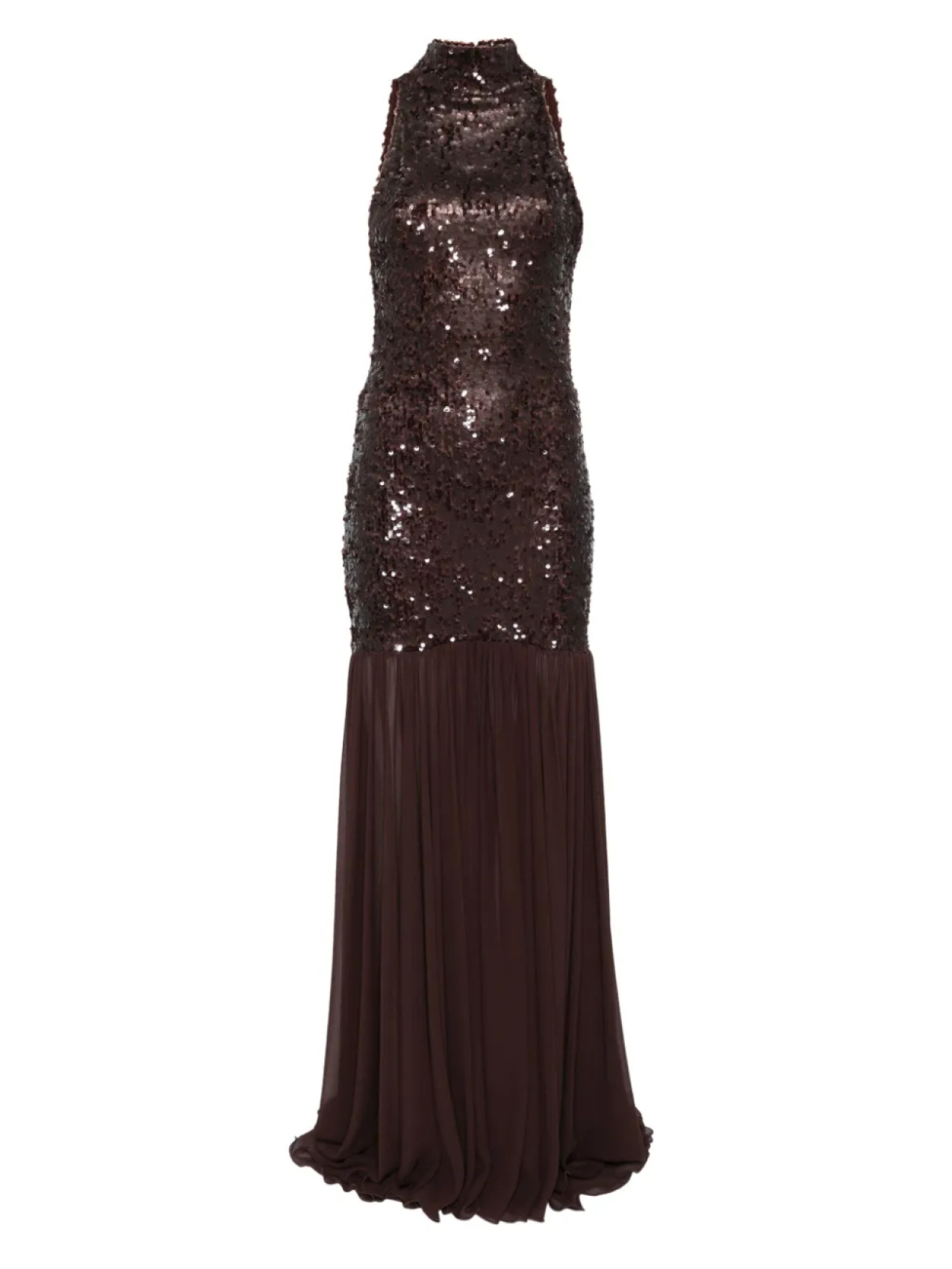 Платье Atu Body Couture с высоким воротом, расшитое пайетками, коричневый
Платье Atu Body Couture с высоким воротом, расшитое пайетками, коричневый