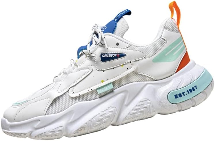 Мужские дышащие сетчатые модные кроссовки - стильная повседневная обувь для комфорта и универсального ношения Fusecottc, синий
Мужские дышащие сетчатые модные кроссовки - стильная повседневная обувь для комфорта и универсального ношения Fusecottc, синий