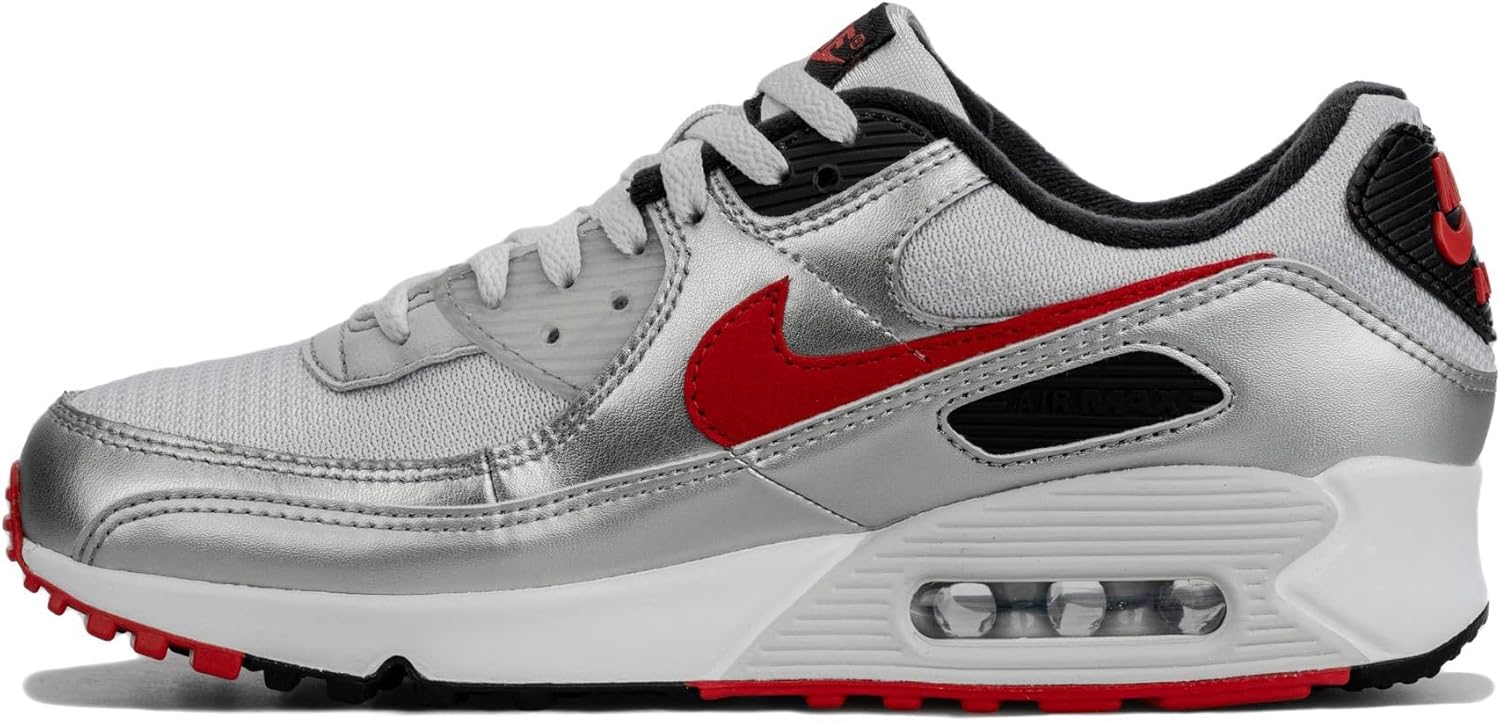 Мужские кроссовки Nike, Photon Dust Metallic Silver Black University Red
Мужские кроссовки Nike, Photon Dust Metallic Silver Black University Red