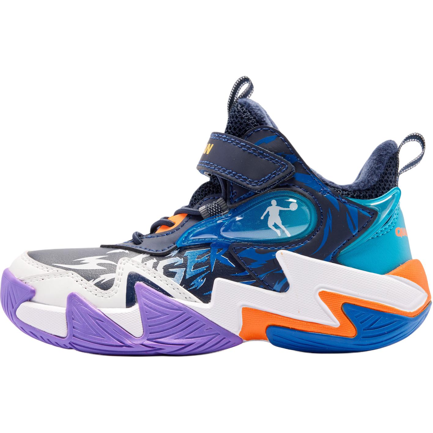 QIAODAN Детские баскетбольные кроссовки с противоскользящей подошвой, износостойкие, синие, для детей от 3 до 7 лет
QIAODAN Детские баскетбольные кроссовки с противоскользящей подошвой, износостойкие, синие, для детей от 3 до 7 лет