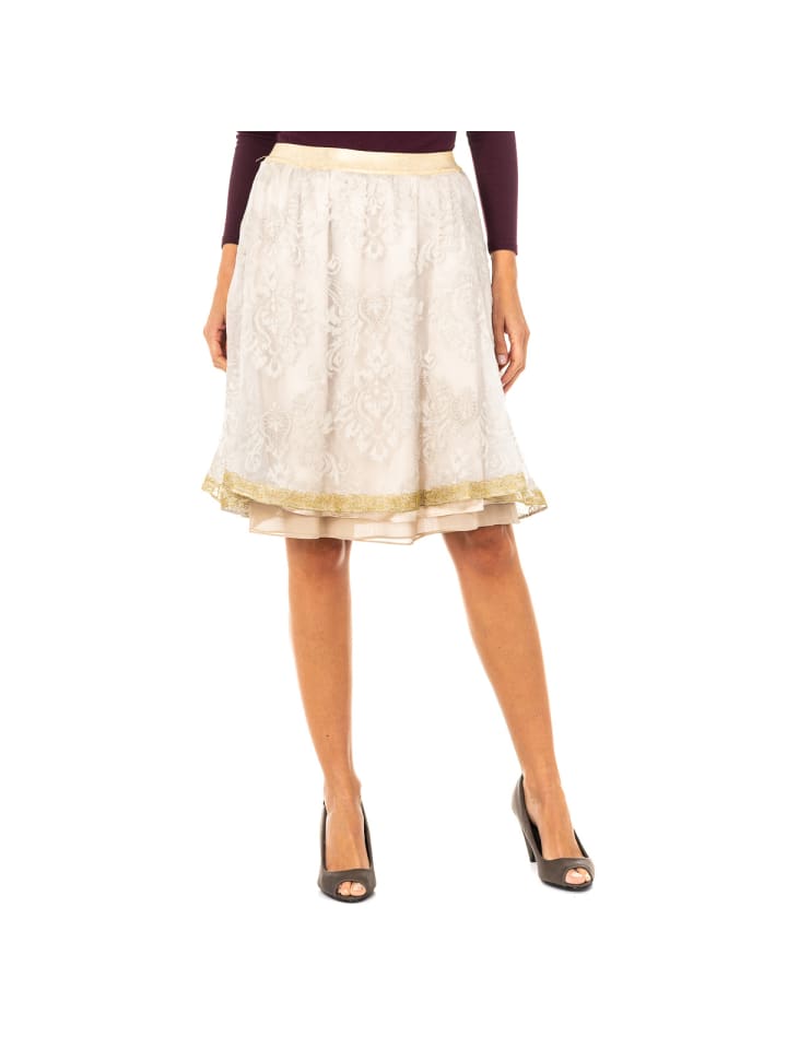 Юбка до колена La Martina, бежевый
Юбка до колена La Martina, бежевый