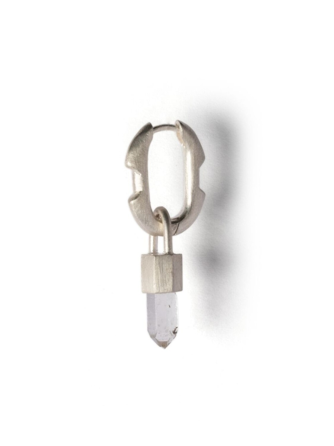 Parts of Four серьга Deco с кварцем, серебряный 
Parts of Four серьга Deco с кварцем, серебряный