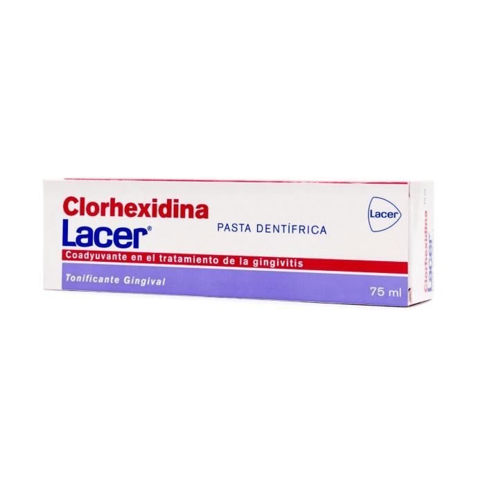Зубная паста Lacer+Chlorhexidine 75 мл
Зубная паста Lacer+Chlorhexidine 75 мл