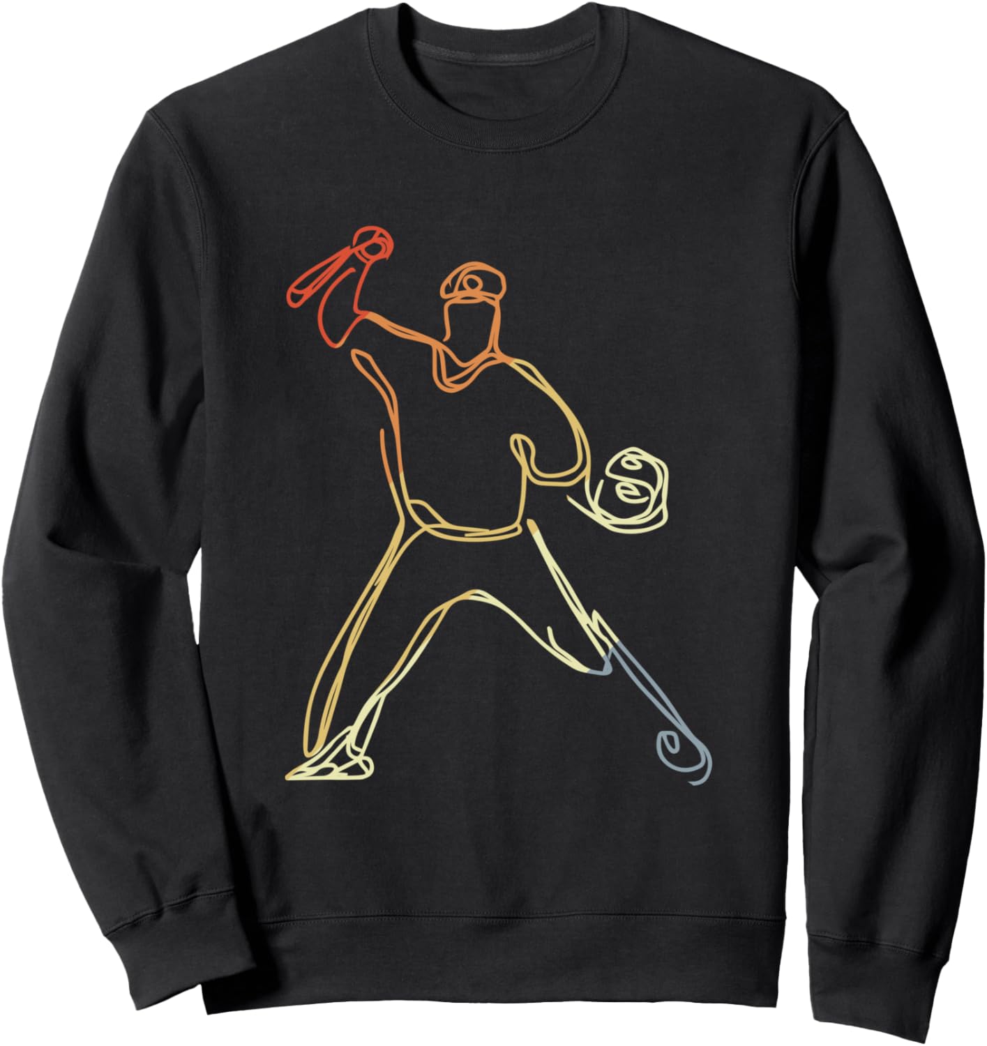 Бейсбольная толстовка в винтажном стиле Funny Baseball Shirts And Gifts, черный
Бейсбольная толстовка в винтажном стиле Funny Baseball Shirts And Gifts, черный
