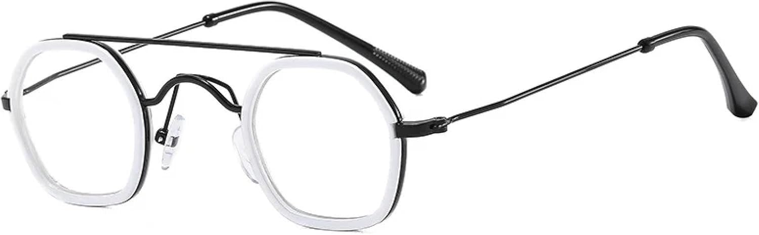 Ретро солнцезащитные очки с двойными перемычками и многоугольными линзами для женщин, модные, с прозрачными градиентными линзами, защита от УФ-излучения UV400, для мужчин, в стиле панк TVTBBVV, White Clear
Ретро солнцезащитные очки с двойными перемычками и многоугольными линзами для женщин, модные, с прозрачными градиентными линзами, защита от УФ-излучения UV400, для мужчин, в стиле панк TVTBBVV, White Clear