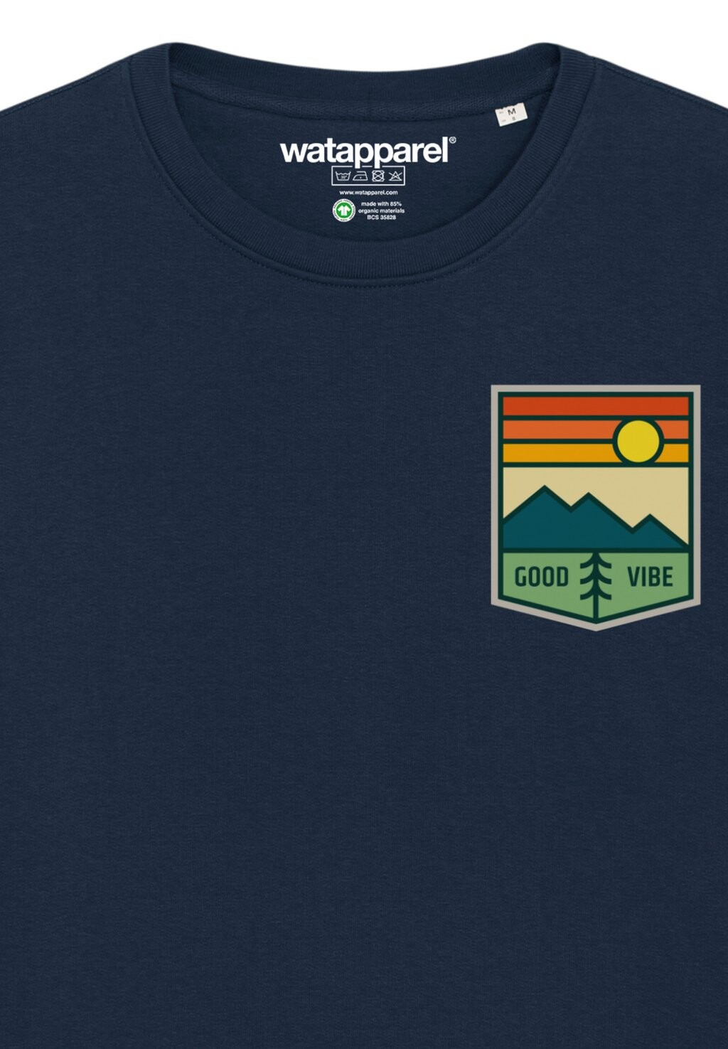 Толстовка GOOD VIBE watapparel, темно-синий
Толстовка GOOD VIBE watapparel, темно-синий