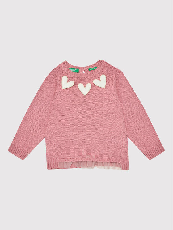 Свитер обычного кроя United Colors Of Benetton, розовый
Свитер обычного кроя United Colors Of Benetton, розовый