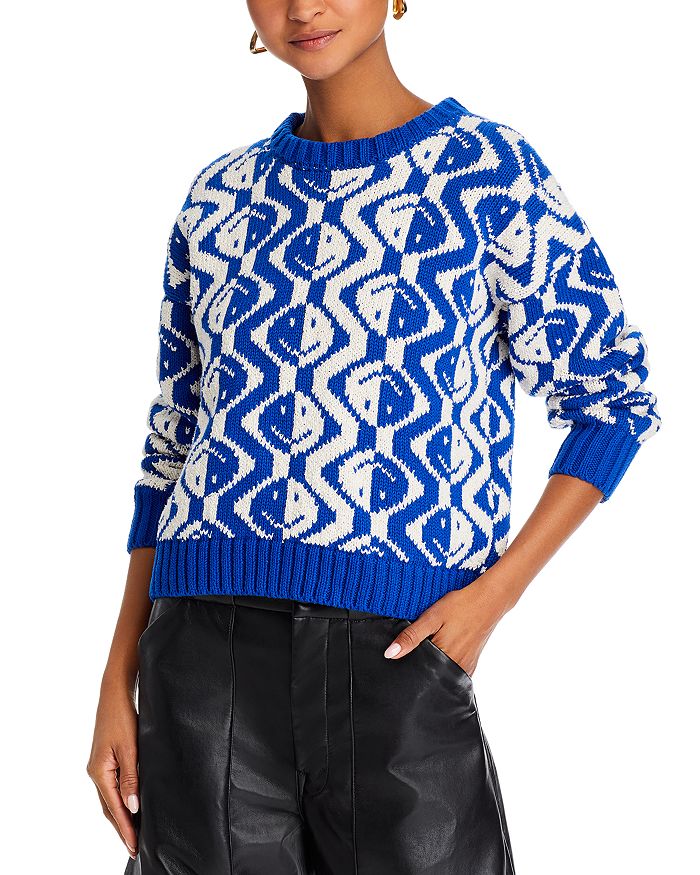 Уютный джемпер с круглым вырезом MOTHER, синий
Уютный джемпер с круглым вырезом MOTHER, синий