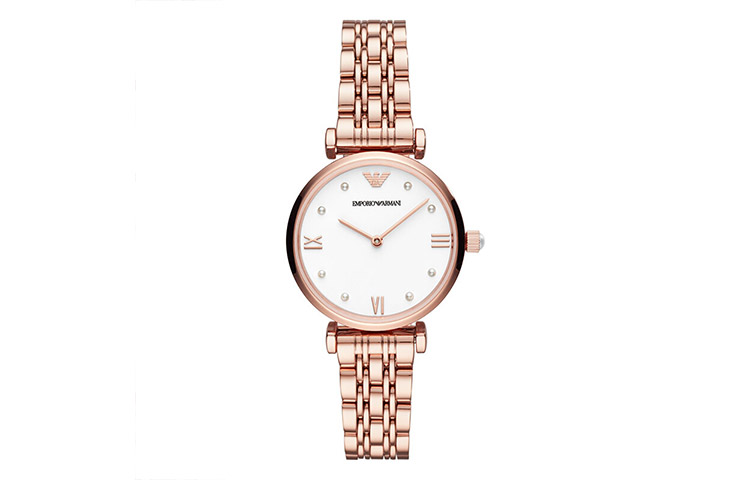 Звёздная коллекция наручные часы кварцевый механизм нержавеющая сталь ремешок 32 мм белый циферблат женские часы AR11267 EMPORIO ARMANI
Звёздная коллекция наручные часы кварцевый механизм нержавеющая сталь ремешок 32 мм белый циферблат женские часы AR11267 EMPORIO ARMANI