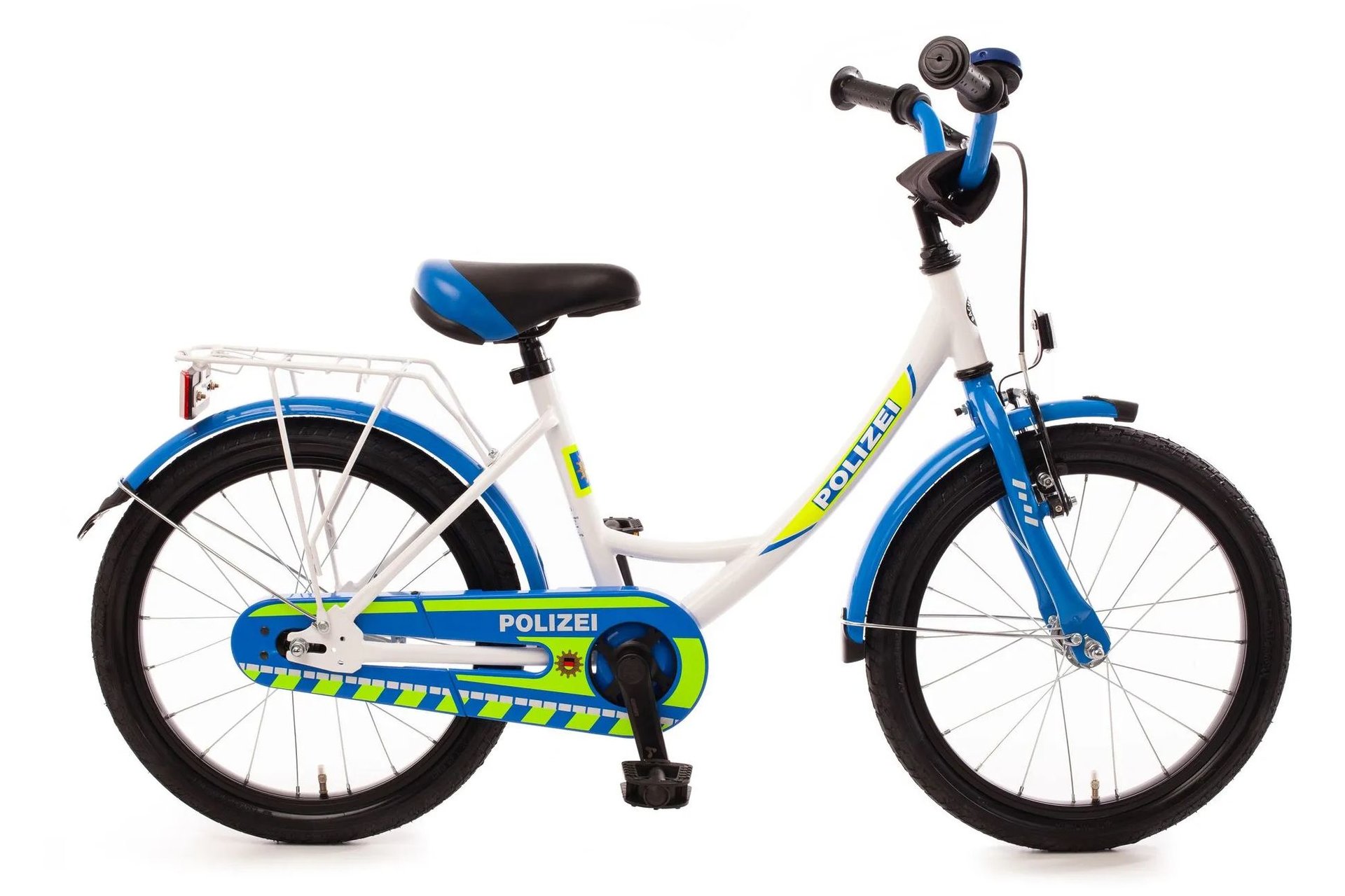 Детский велосипед Bachtenkirch Polizei (Edition 2025) 18" - 18 дюймов - Tiefeinsteiger - 2025, цвет Weiß|kristallweiß/blau
Детский велосипед Bachtenkirch Polizei (Edition 2025) 18" - 18 дюймов - Tiefeinsteiger - 2025, цвет Weiß|kristallweiß/blau