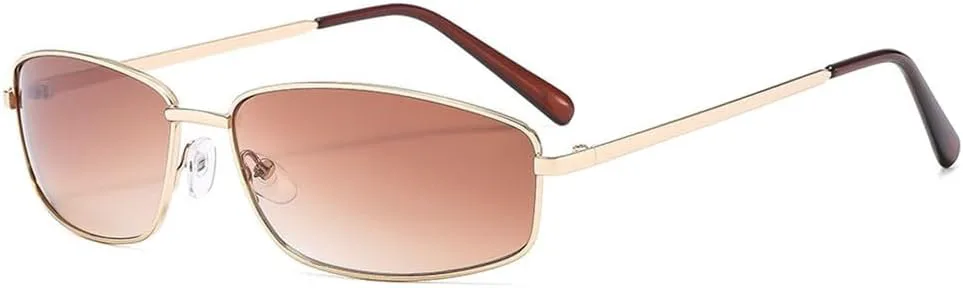 Классические винтажные солнцезащитные очки в стиле панк Y2K, металлическая оправа, защита от ультрафиолета UV400, для женщин и мужчин KTUCN, Gold-gradient Tea
Классические винтажные солнцезащитные очки в стиле панк Y2K, металлическая оправа, защита от ультрафиолета UV400, для женщин и мужчин KTUCN, Gold-gradient Tea