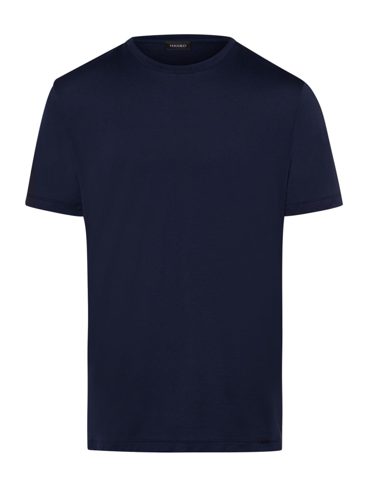 Футболка Hanro, черный ирис 
Футболка Hanro, черный ирис