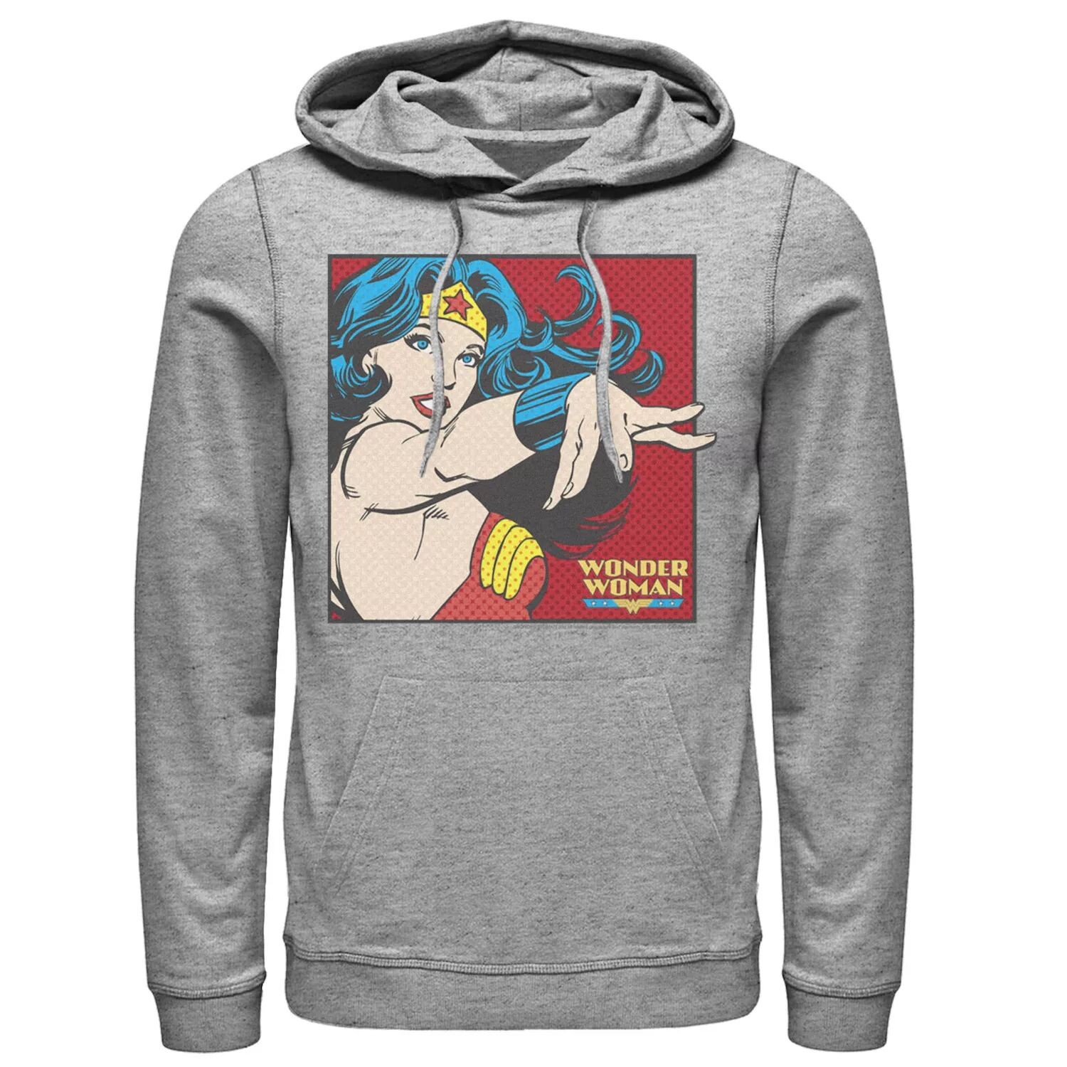 Мужская толстовка с капюшоном и графическим портретом в стиле DC Comics Wonder Woman в стиле ретро в стиле поп-арт Licensed Character
Мужская толстовка с капюшоном и графическим портретом в стиле DC Comics Wonder Woman в стиле ретро в стиле поп-арт Licensed Character