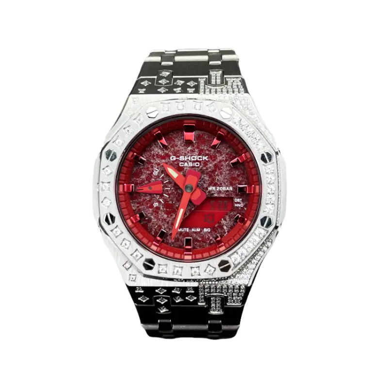 CASIO Retrofit Series Quartz Movement Stainless Steel Watchband Watch Men's Watches Red Watch Dial
CASIO Retrofit Series Quartz Movement Stainless Steel Watchband Watch Men's Watches Red Watch Dial