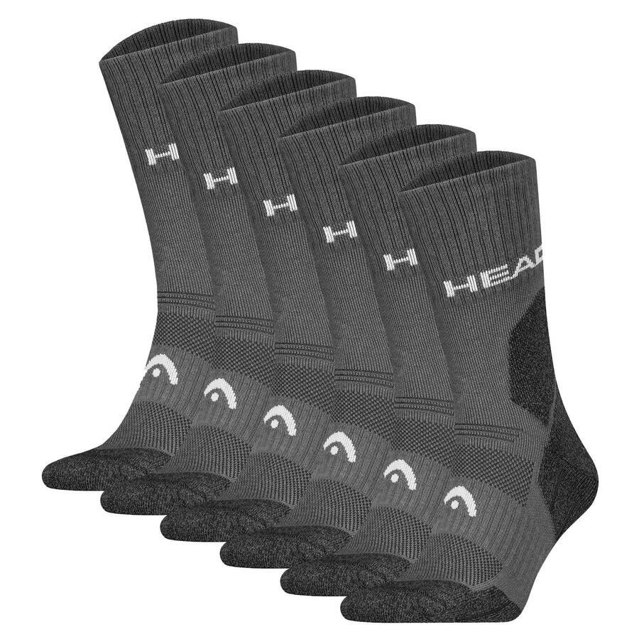 HEAD Носки унисекс, упаковка из 6 пар, походные, всепогодные, Crew 6P
HEAD Носки унисекс, упаковка из 6 пар, походные, всепогодные, Crew 6P