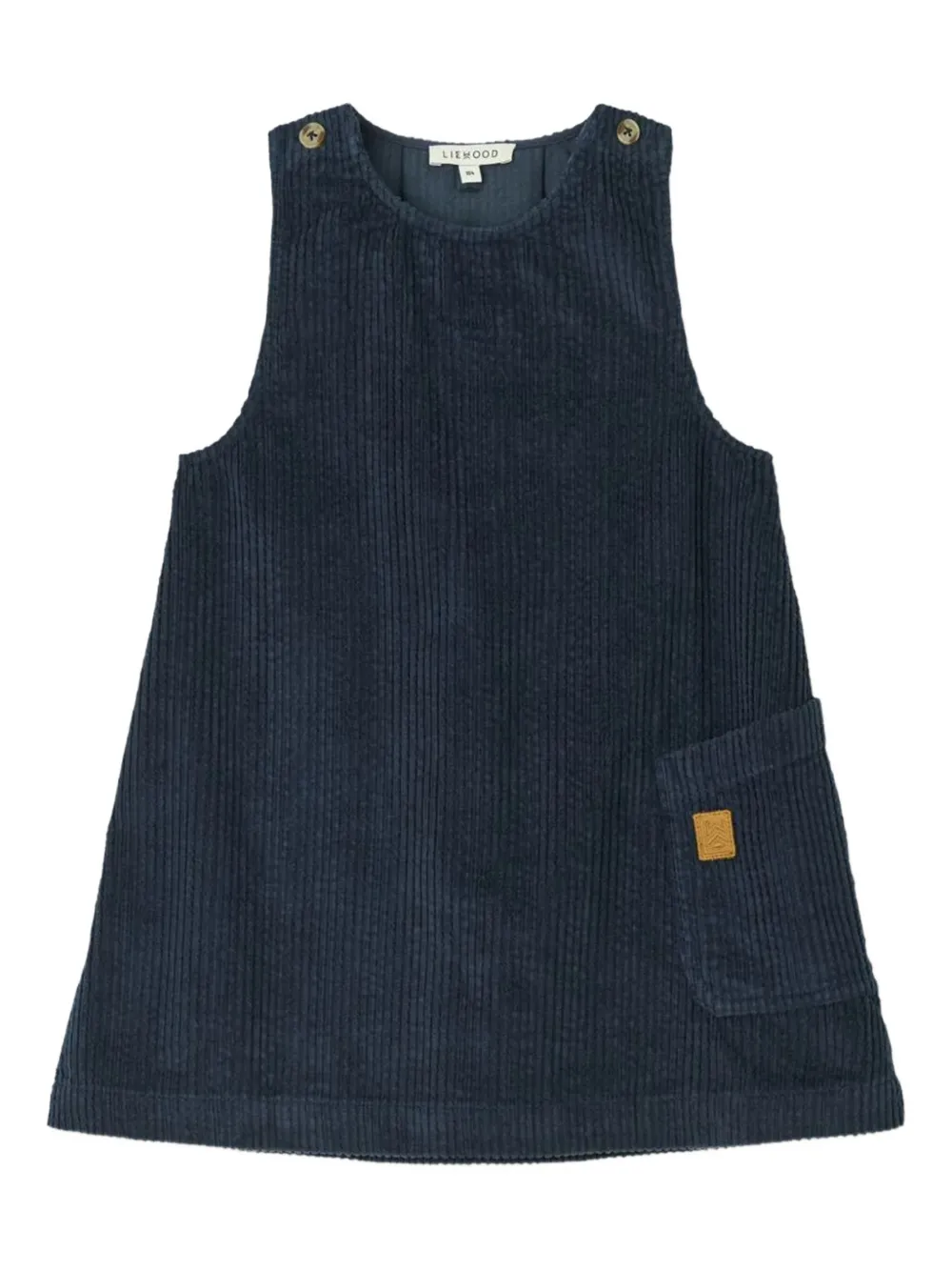 Вельветовое платье с карманами Liewood, синий
Вельветовое платье с карманами Liewood, синий