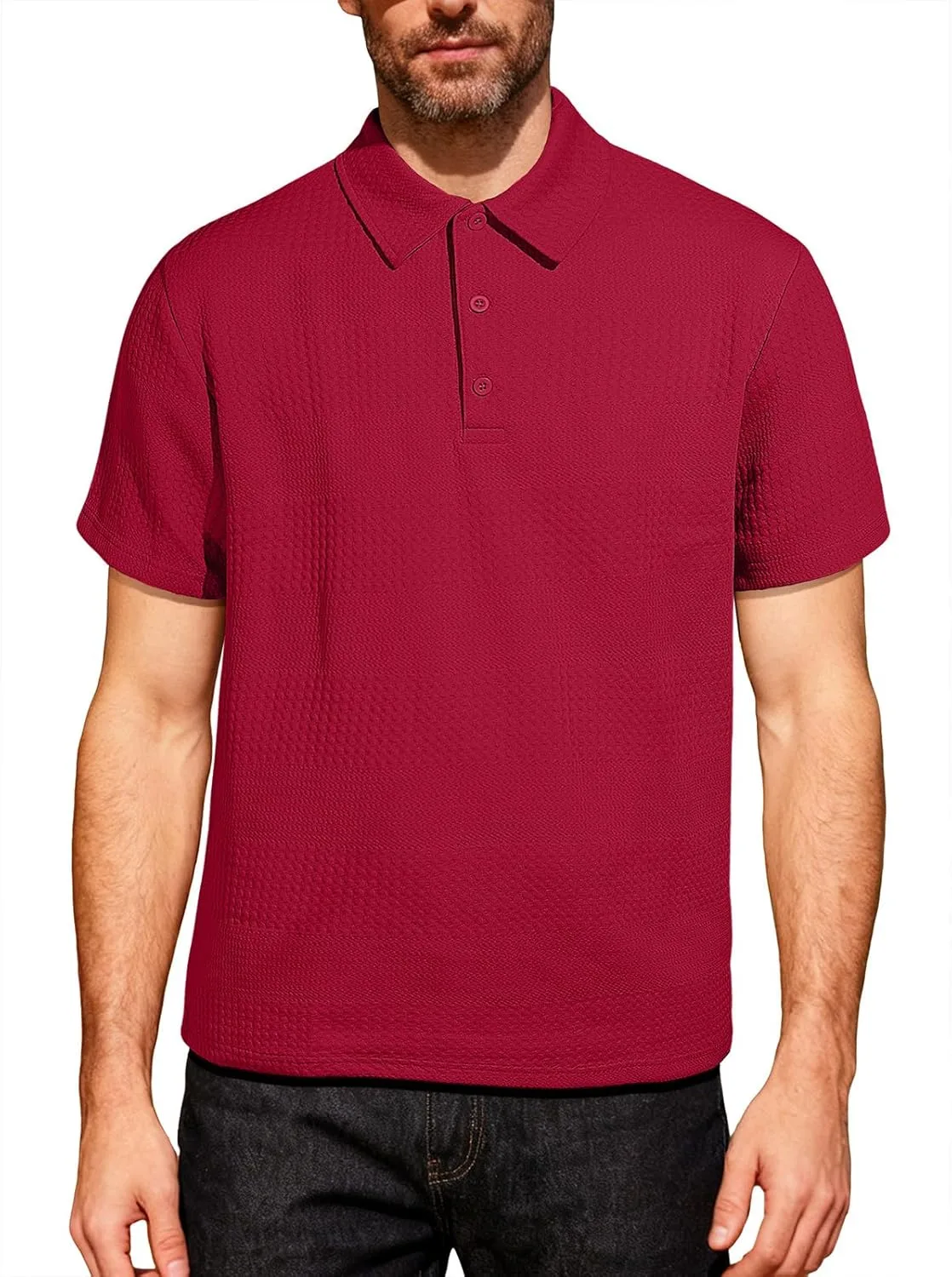 Мужская поло FlekmanArt Regular Fit с коротким рукавом и воротником на пуговицах
Мужская поло FlekmanArt Regular Fit с коротким рукавом и воротником на пуговицах