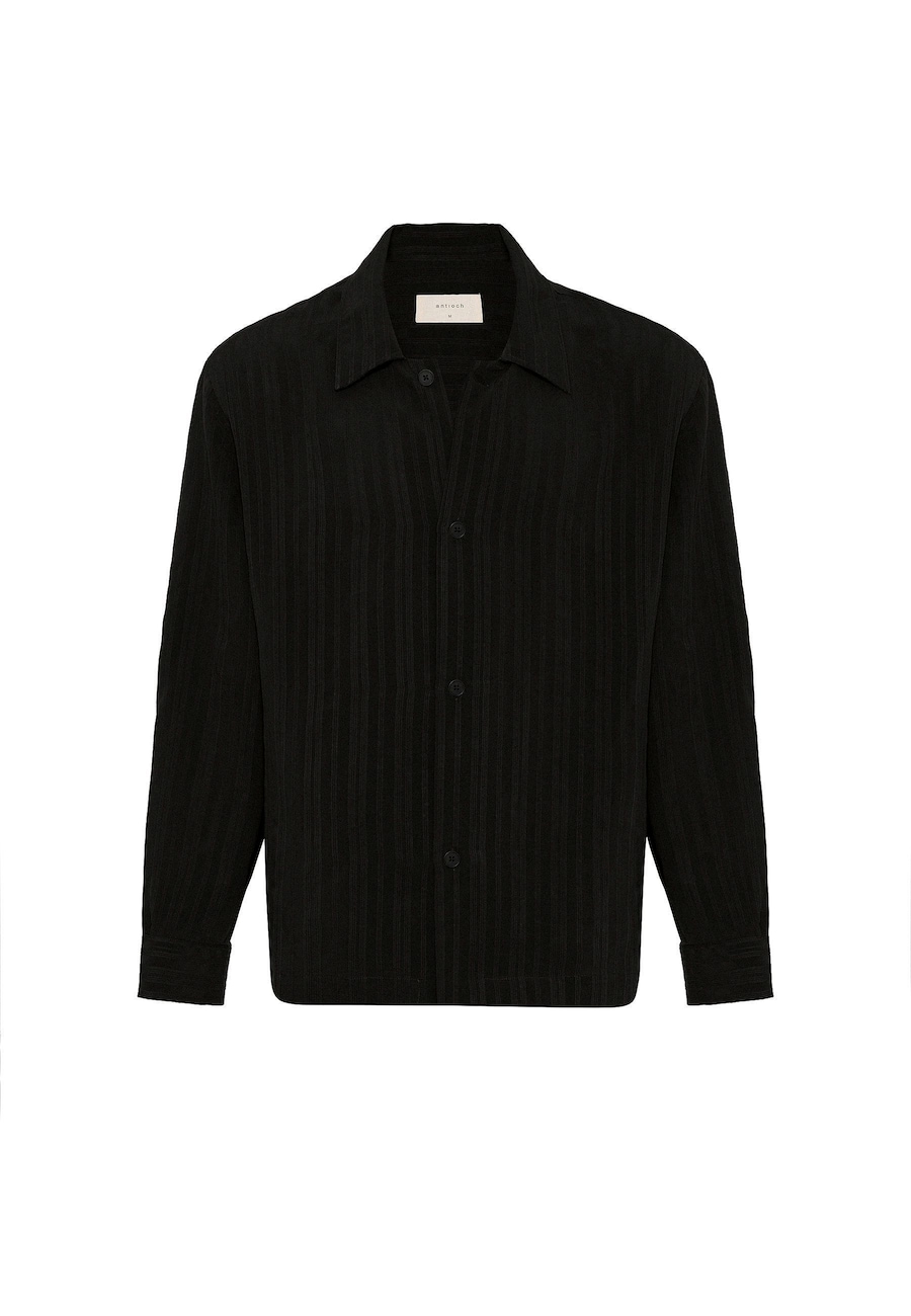 Рубашка на пуговицах Comfort fit Antioch, черный
Рубашка на пуговицах Comfort fit Antioch, черный