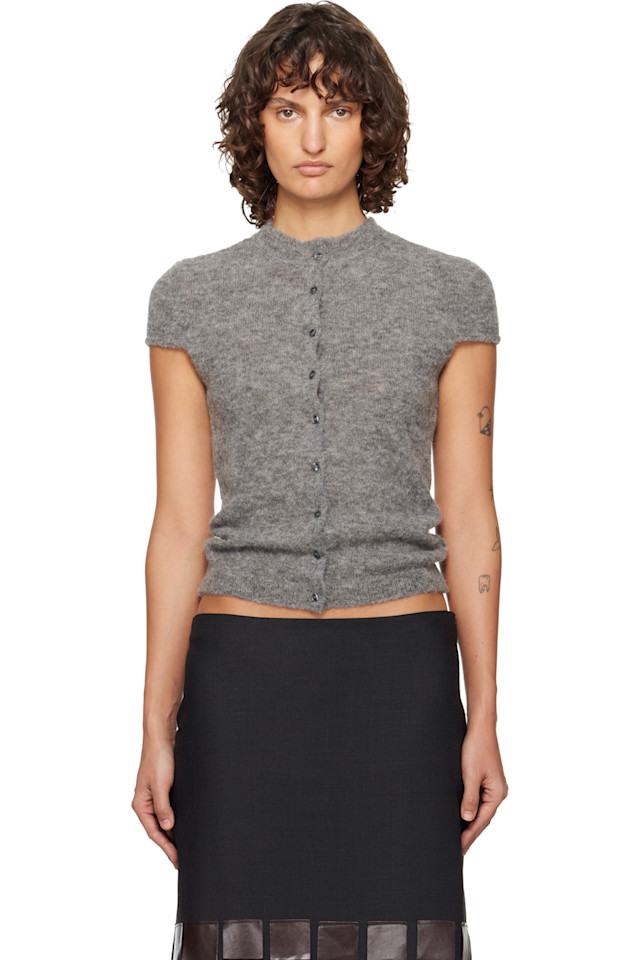 Paloma Wool Серый рефианский кардиган
Paloma Wool Серый рефианский кардиган