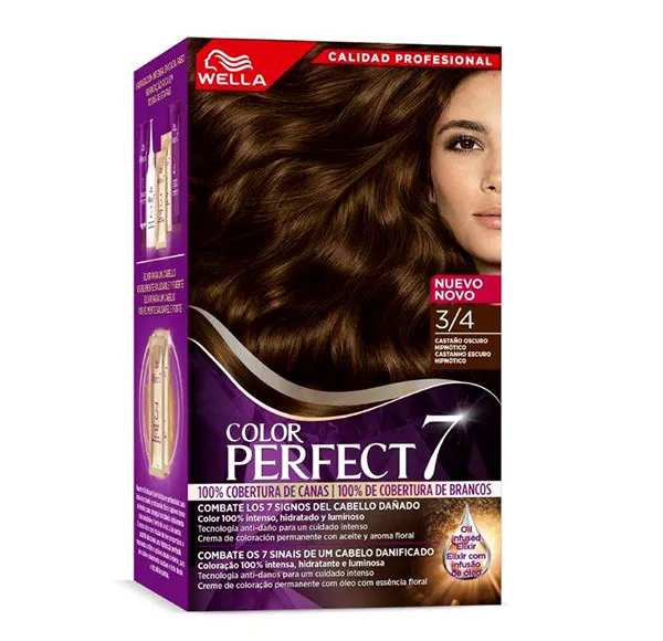 Перманентное окрашивание Tinte Color Perfect Color Perfect 7, цвет castaño oscuro hipnotico
Перманентное окрашивание Tinte Color Perfect Color Perfect 7, цвет castaño oscuro hipnotico