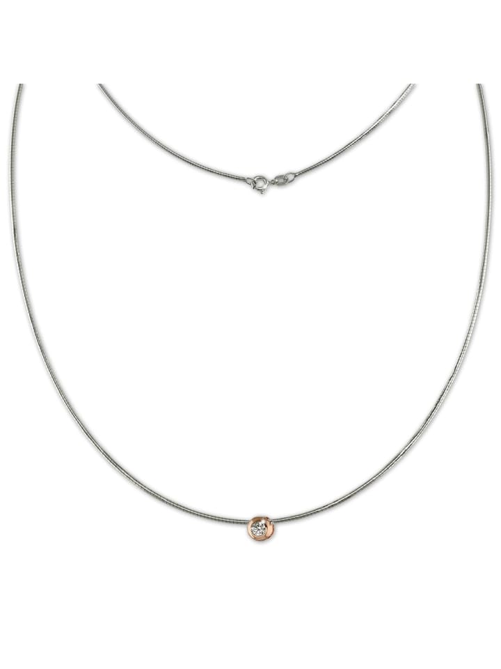 SilberDream Колье из серебра 925 пробы с золотым покрытием (333 проба желтого золота), приблизительно 45 см
SilberDream Колье из серебра 925 пробы с золотым покрытием (333 проба желтого золота), приблизительно 45 см