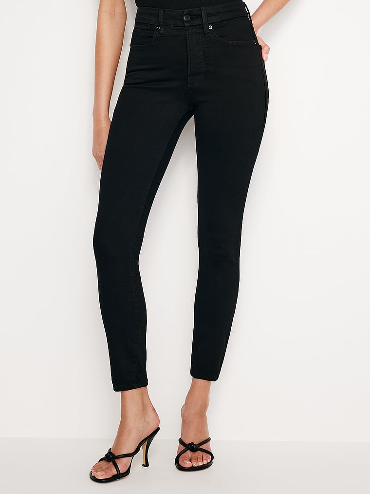 Укороченные джинсы Good Legs Good American, black
Укороченные джинсы Good Legs Good American, black