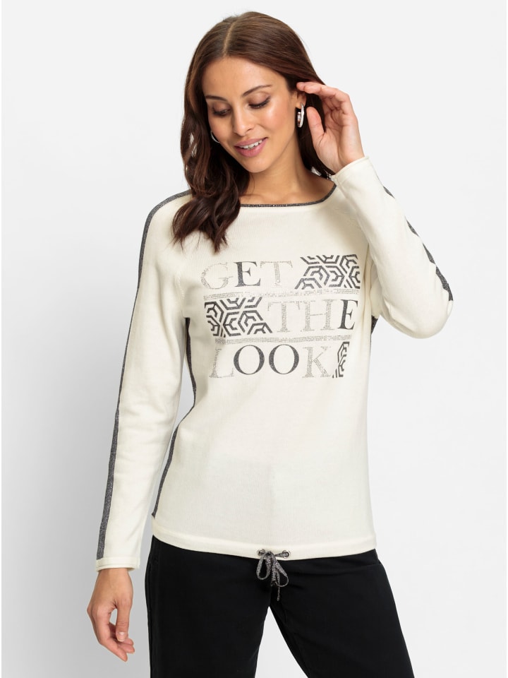 Бело-черный узорчатый свитер WITT WEIDEN
Бело-черный узорчатый свитер WITT WEIDEN