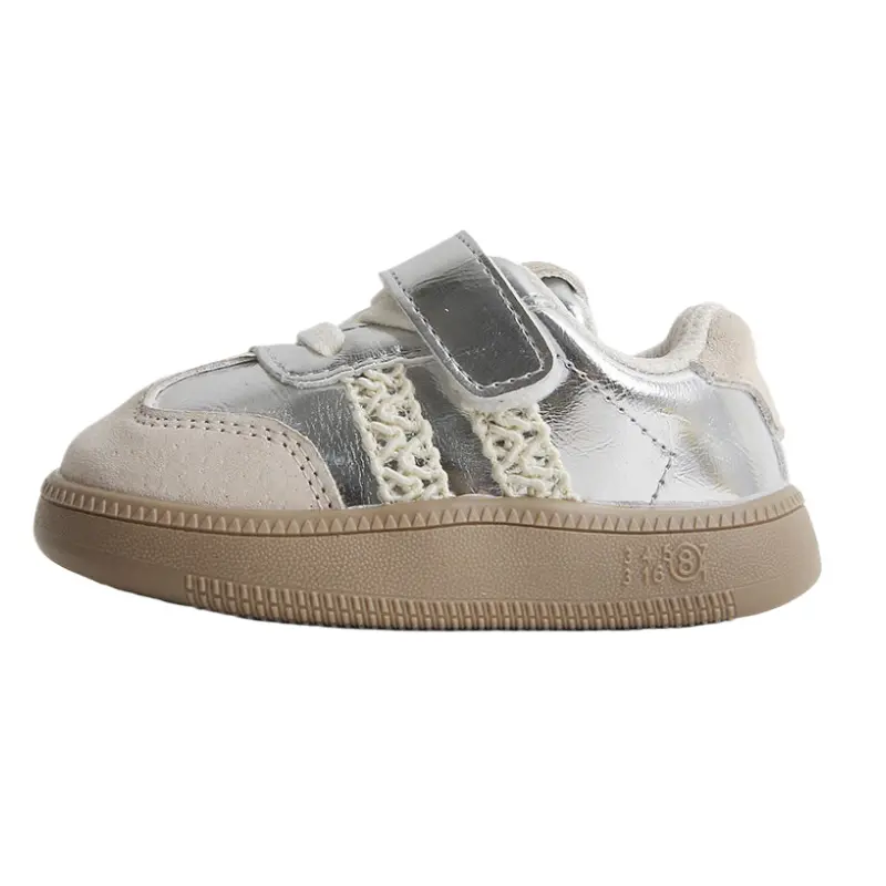 Нескользящая обувь для малышей (для младенцев и малышей) MAIBUXIONG, серебряный
Нескользящая обувь для малышей (для младенцев и малышей) MAIBUXIONG, серебряный