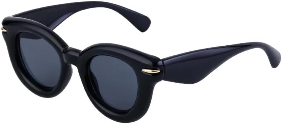 Солнцезащитные очки с защитой UV400 | Толстая оправа «кошачий глаз» с цветными заклепками | для женщин и мужчин, для занятий спортом на открытом воздухе и вождения (C1 черный) LXLHWN, C1 Black
Солнцезащитные очки с защитой UV400 | Толстая оправа «кошачий глаз» с цветными заклепками | для женщин и мужчин, для занятий спортом на открытом воздухе и вождения (C1 черный) LXLHWN, C1 Black