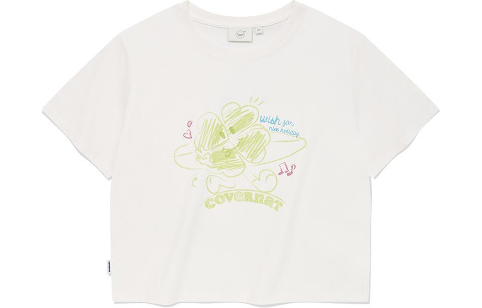 COVERNAT Футболка женская белая, Белый, COVERNAT Футболка женская белая
COVERNAT Футболка женская белая, Белый, COVERNAT Футболка женская белая