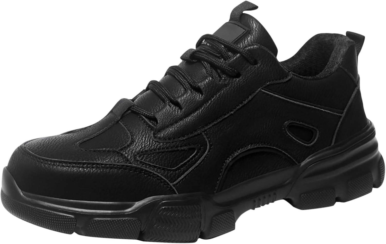 Мужские уличные ботинки с защитой от проколов, не кроссовки, большие размеры, осенне-зимняя обувь со стальным носком Generic, черный
Мужские уличные ботинки с защитой от проколов, не кроссовки, большие размеры, осенне-зимняя обувь со стальным носком Generic, черный