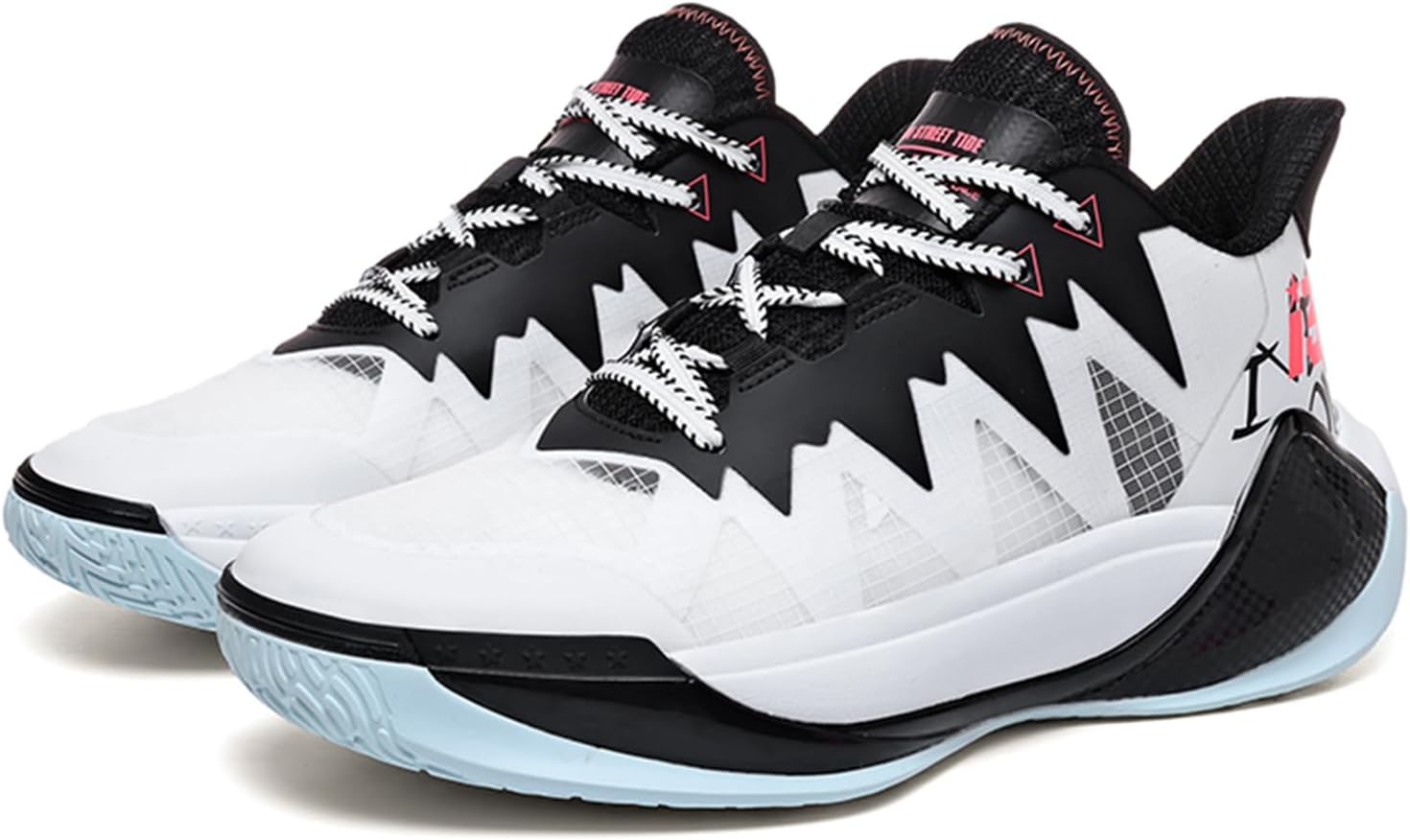 Мужские профессиональные баскетбольные кроссовки для занятий в зале или на улице, бело-черные, с мягкой подошвой и противоскользящей структурой, для тренировок на улице или на площадке, для бега Dacnakby
Мужские профессиональные баскетбольные кроссовки для занятий в зале или на улице, бело-черные, с мягкой подошвой и противоскользящей структурой, для тренировок на улице или на площадке, для бега Dacnakby