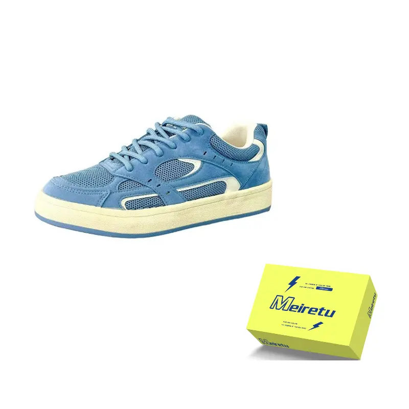 Meiretu Антискользящие износостойкие низкие скейтерские кроссовки унисекс Haze Blue, цвет Haze Blue
Meiretu Антискользящие износостойкие низкие скейтерские кроссовки унисекс Haze Blue, цвет Haze Blue