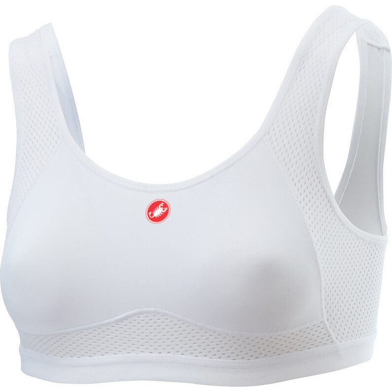 Женский спортивный бюстгальтер Rosso Corsa Castelli, белый
Женский спортивный бюстгальтер Rosso Corsa Castelli, белый