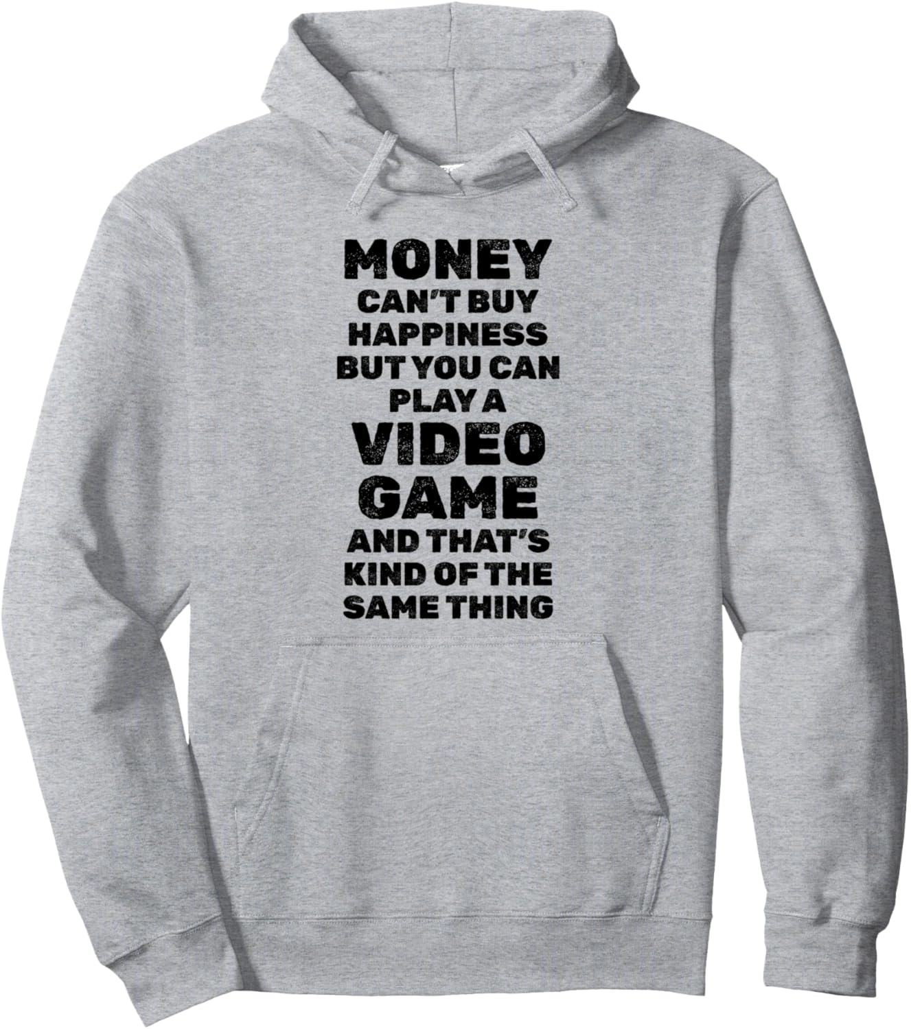 За деньги счастье не купишь, но видеогеймеры могут играть. Толстовка Gaming Happy Video & Console Gamer, серый
За деньги счастье не купишь, но видеогеймеры могут играть. Толстовка Gaming Happy Video & Console Gamer, серый