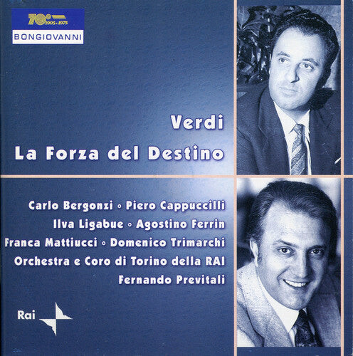 CD диск Verdi / Bergonzi / Cappuccilli / Previtali: Forza Del Destino
CD диск Verdi / Bergonzi / Cappuccilli / Previtali: Forza Del Destino
