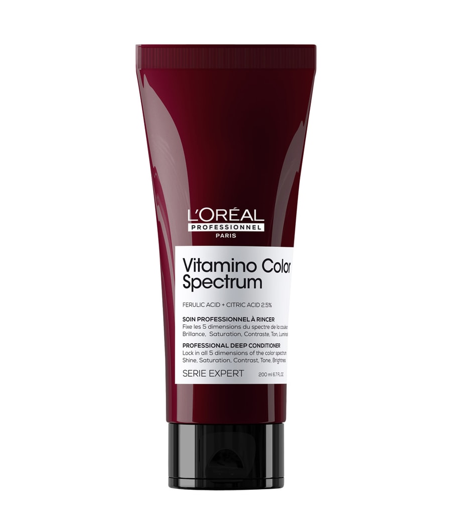 Кондиционер L'Oréal Professionnel Paris Vitamino Color Spectrum Professional Deep Conditioner, 200 ml
Кондиционер L'Oréal Professionnel Paris Vitamino Color Spectrum Professional Deep Conditioner, 200 ml