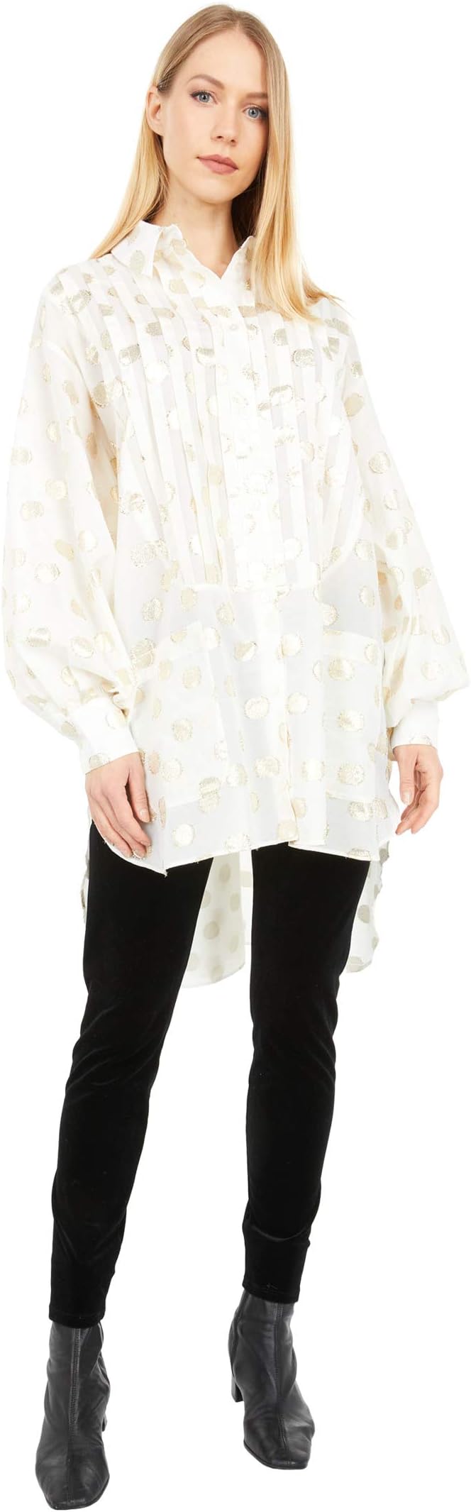 Рубашка Faith Connexion Plastron Oversize Shirt, цвет White/Gold
Рубашка Faith Connexion Plastron Oversize Shirt, цвет White/Gold