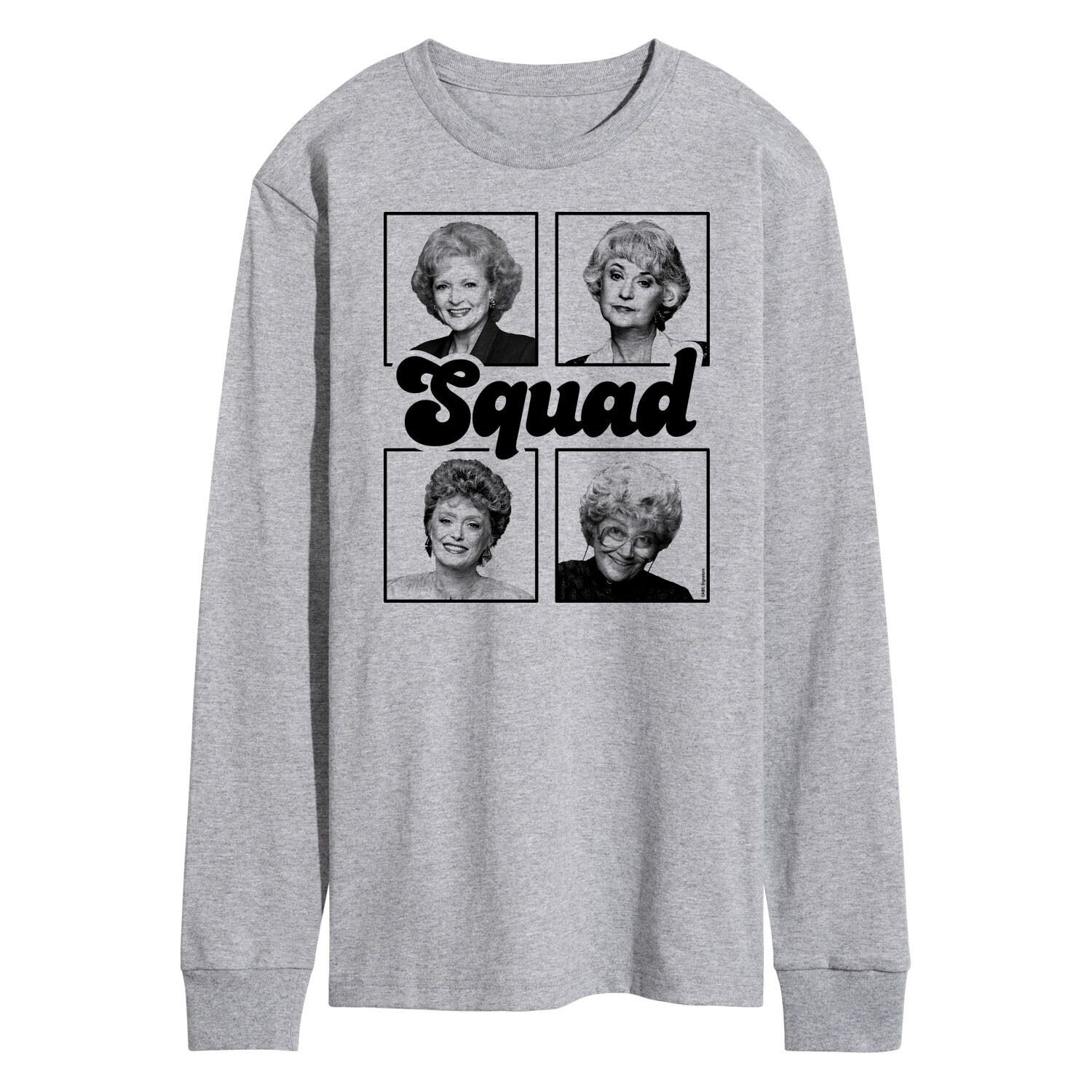 Мужская футболка с длинным рукавом Golden Girls Squad Licensed Character
Мужская футболка с длинным рукавом Golden Girls Squad Licensed Character