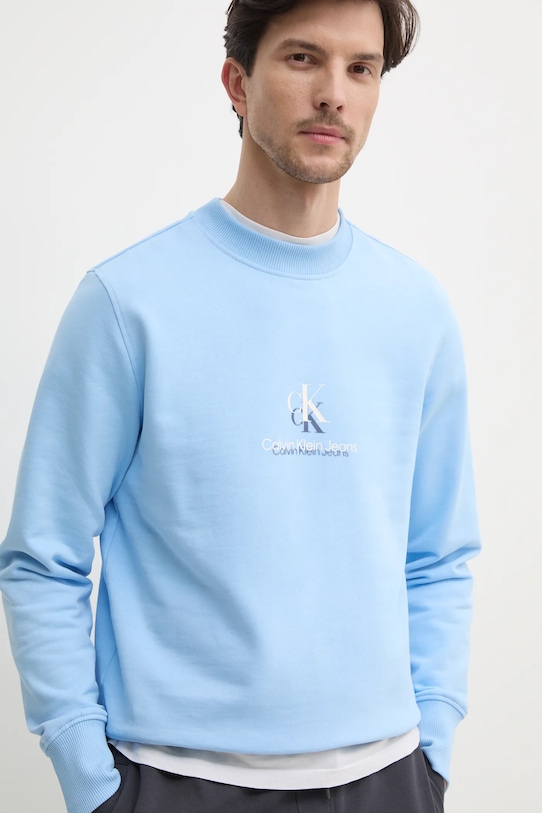 Хлопковая толстовка Calvin Klein Jeans, синий
Хлопковая толстовка Calvin Klein Jeans, синий