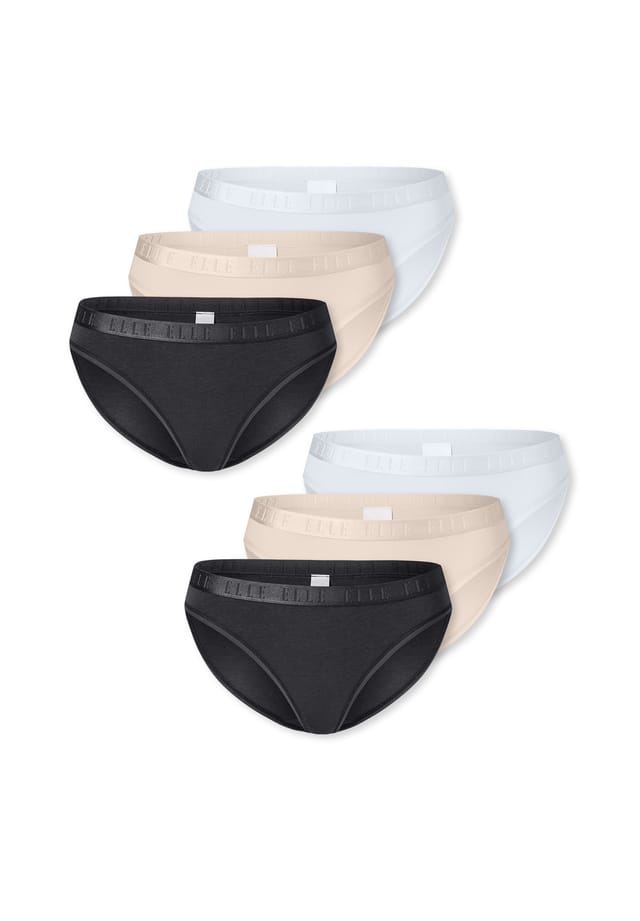 Трусики бикини-трусики - супер мягкие Elle, черный
Трусики бикини-трусики - супер мягкие Elle, черный