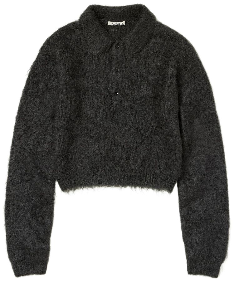 Поло Auralee Brushed Super Kid Mohair Knit Short Polo 'Ink Black', черный
Поло Auralee Brushed Super Kid Mohair Knit Short Polo 'Ink Black', черный