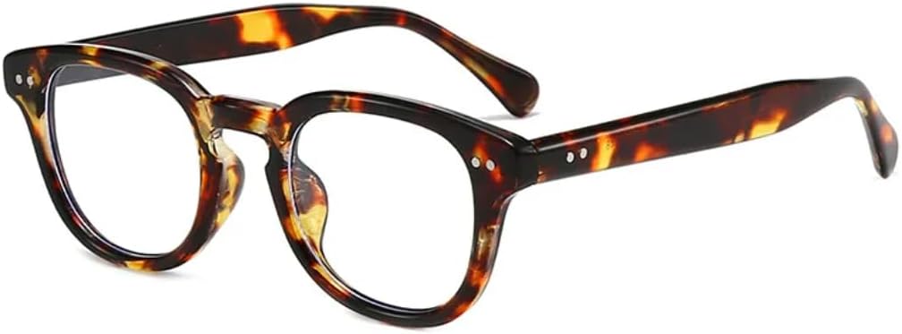 Солнцезащитные очки для мужчин и женщин - защита UV400 - яркие заклепки, маленькая оправа, подходят для занятий спортом на открытом воздухе и вождения DSVIGF, Leopard Clear
Солнцезащитные очки для мужчин и женщин - защита UV400 - яркие заклепки, маленькая оправа, подходят для занятий спортом на открытом воздухе и вождения DSVIGF, Leopard Clear